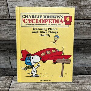 1980s Charlie Brown's Cyclopedia Featuring Planes Book  Volume 6
